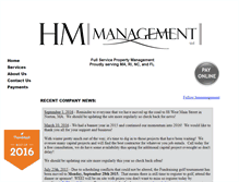 Tablet Screenshot of hmmanagementconsulting.com